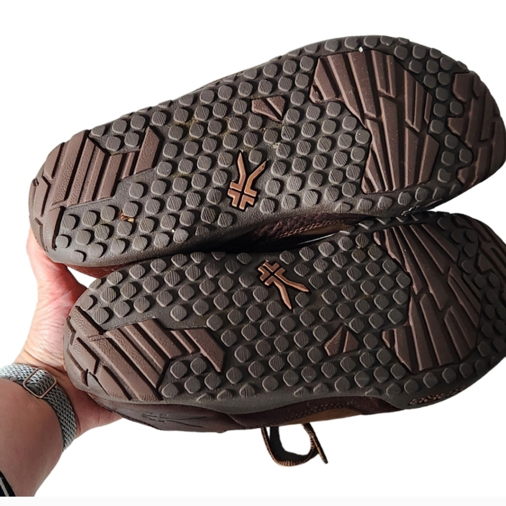Men's Size 9.5 Wide Kuru Chicane Leather Hiking Shoes - Picture 9 of 12